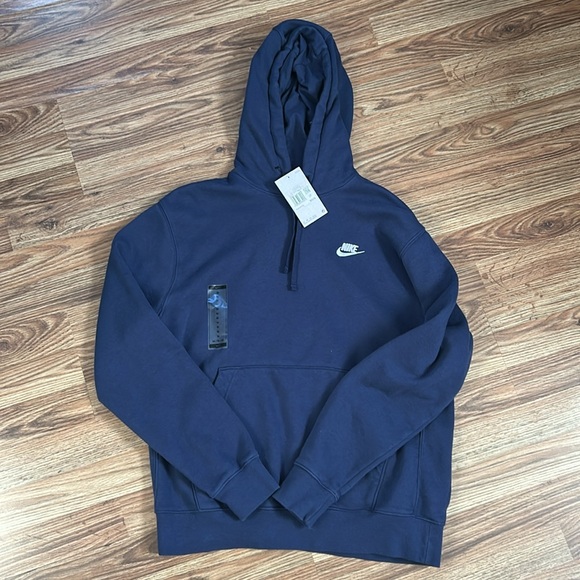 Nike Other - LAST CHANCE ❤️ Men’s Women’s Nike Fleece Pullover Hoodie Midnight Navy/Midnight